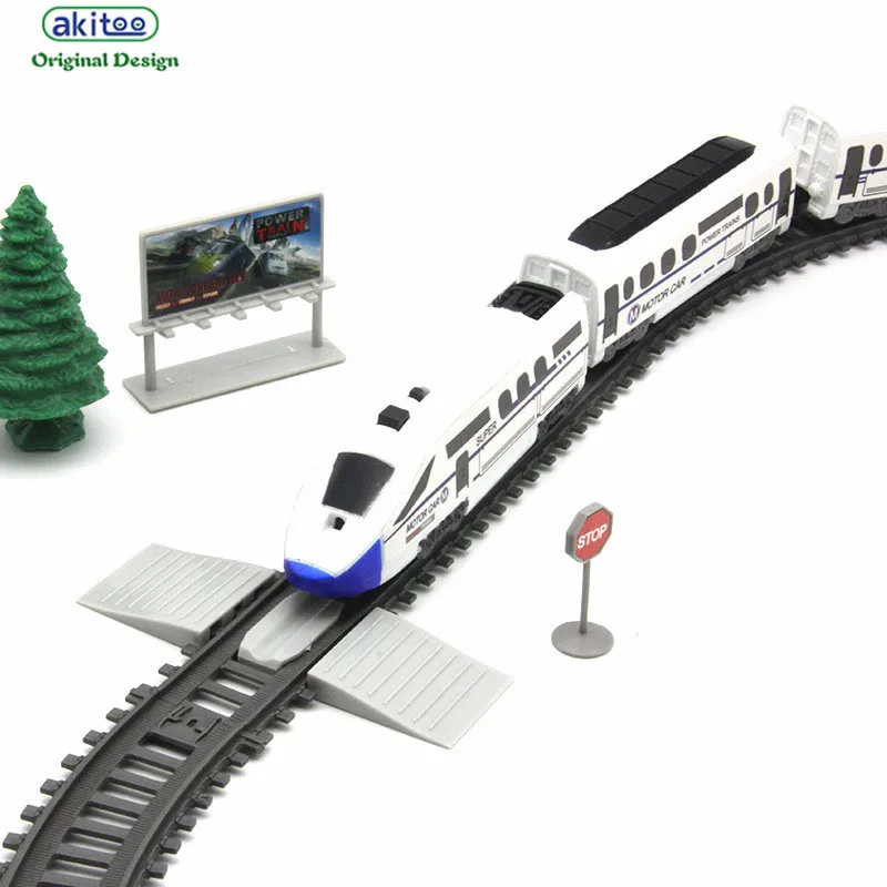  akitoo 1020 Simulation of high-speed rail motor vehicle rail car electric train harmony bullet trai