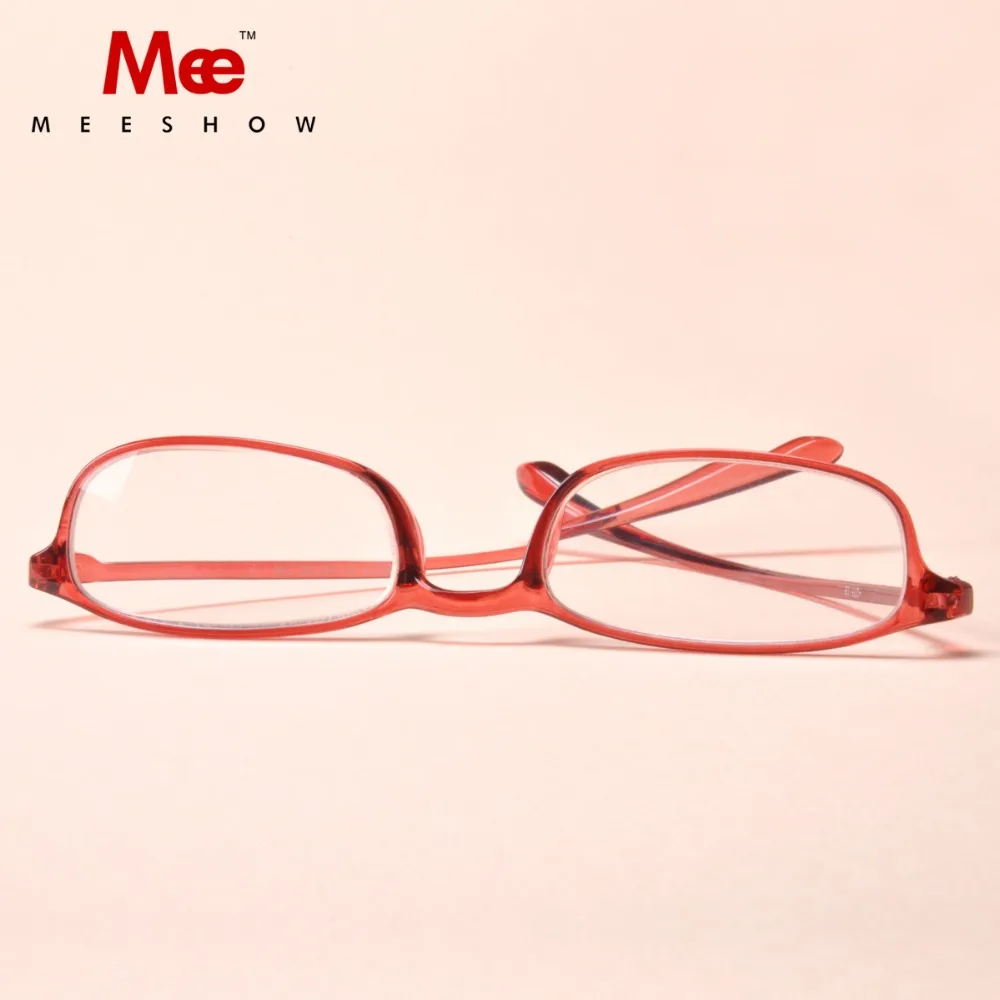 MEESHOW ультратонкий Tr90 очки для чтения высокое качество очки для глаз с Чехол Для мужчин Для женщин очки памяти очки R1007