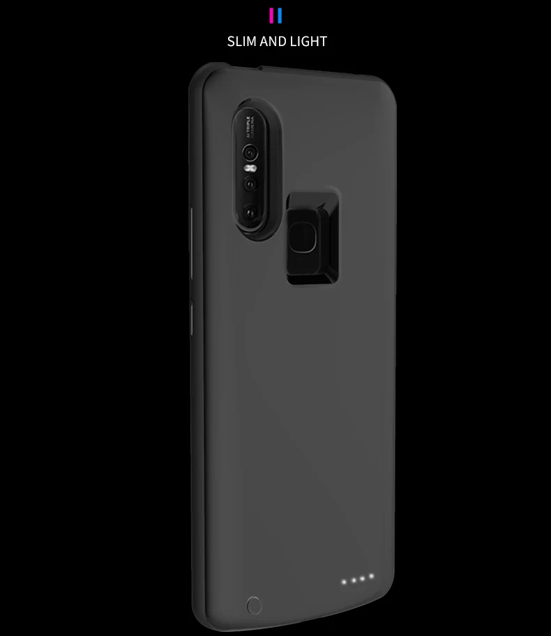 Высокое качество Мощность банк КРЫШКА ДЛЯ vivo s1 6500 mah резервного копирования Батарея заряда для vivo s1 Батарея кейс