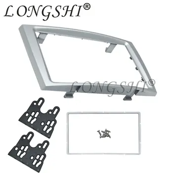 

LONGSHI Double Din Car Radio Fascia for PEUGEOT 308 2007-2013, 408 2011+ Stereo Panel Dash Mount Trim Installation Kit Frame 2di