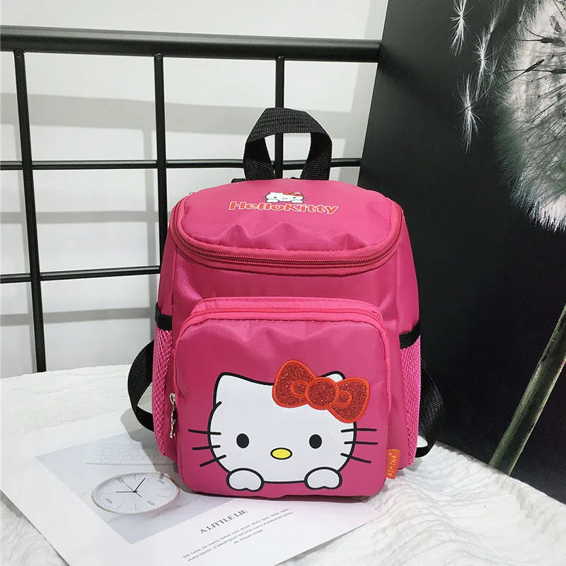 Kawaii Мультяшные Розовые hello kitty Рюкзаки милые сумки рюкзаки для девочек маленькие сумки детские школьные сумки подарки для детей хорошее качество - Цвет: D