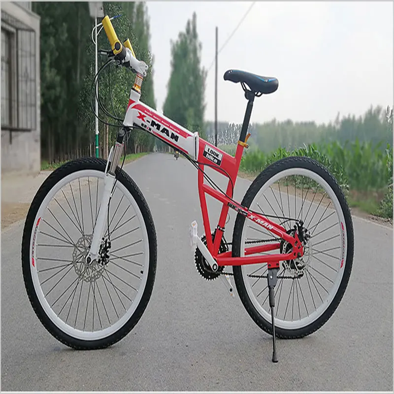 Perfect 24/26 Inch Foldable Double Shock Absorption Variable Speed Mountain Bicycle Aluminum Alloy Frame Double Disc Brake Oil Brake One 2 Perfect 24/26 Inch Foldable Double Shock Absorption Variable Speed Mountain Bicycle Aluminum Alloy Frame Double Disc Brake Oil Brake One 2