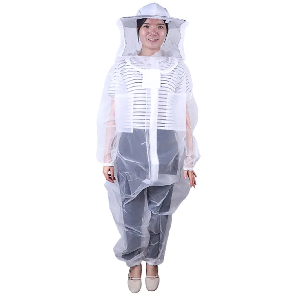 can't miss recommended Breathable Bee Anti-Bee Half Body Suit Beekeeping Protective Equipment Household beekeeping supplies