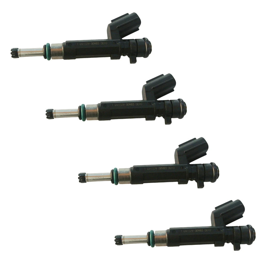 4x 16600 1KT0A 18 Holes Fuel injector For Nissan Versa 12 15 1.6L L4
