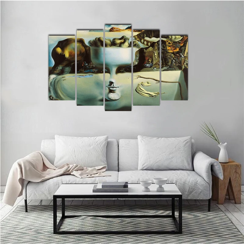 

HD 5 Piece Canvas Painting Posters And Prints Picture Wall Art For Living Room Abstract Home Decor