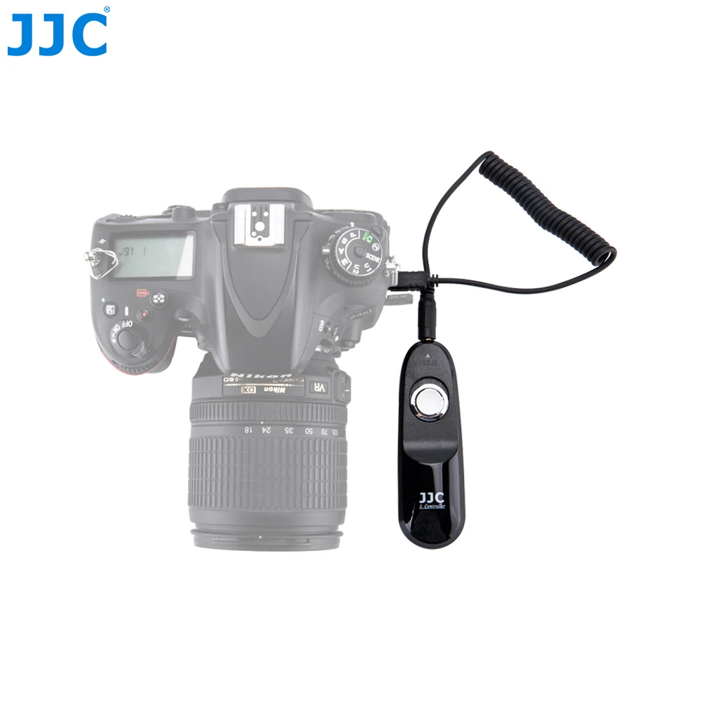 JJC Camera Wired Remote Controller Cord Shutter Release Cable for Nikon D7500/D7200/D750/D500/D800/D810/F100/D5500/D5600P7700 JJC Camera Wired Remote Controller Cord Shutter Release Cable for Nikon D7500/D7200/D750/D500/D800/D810/F100/D5500/D5600P7700