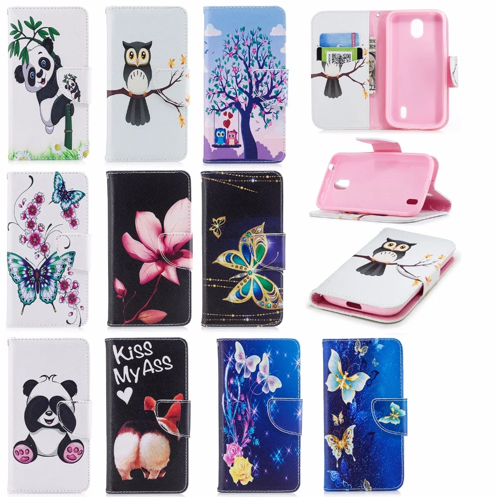 Чехол для Funda Nokia 1 кожаный чехол coque Nokia1 защитный флип-кошелек телефона с