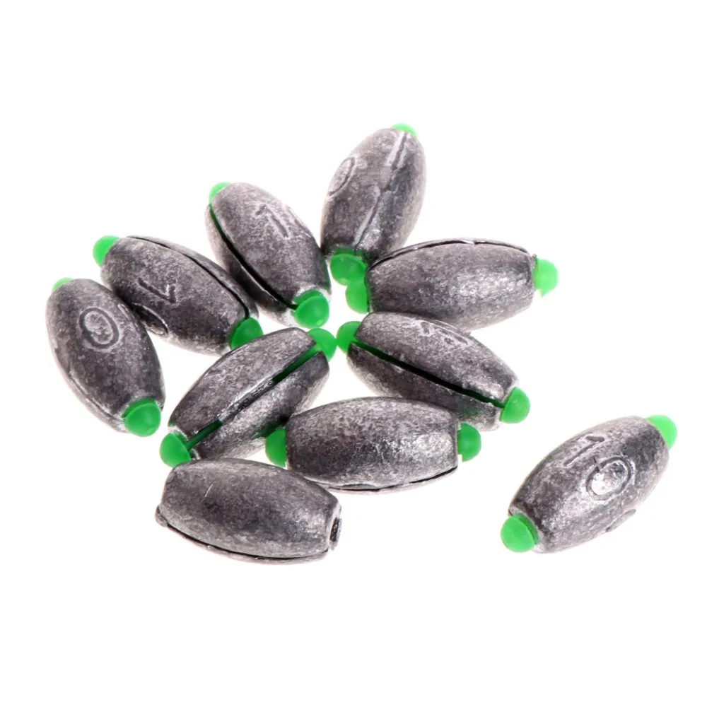 OLIVE 3g QUICK CONNECTOR LEAD WEIGHT CARP COURSE QUICK CHANGE 10 Pack