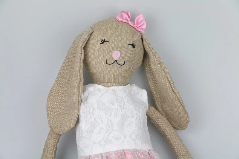 70 см милый кролик кукла детские мягкие плюшевые игрушки для детей Кролик Пасхальный кролик животное игрушка Кролик Пасхальный подарок для девочки подарок на день рождения