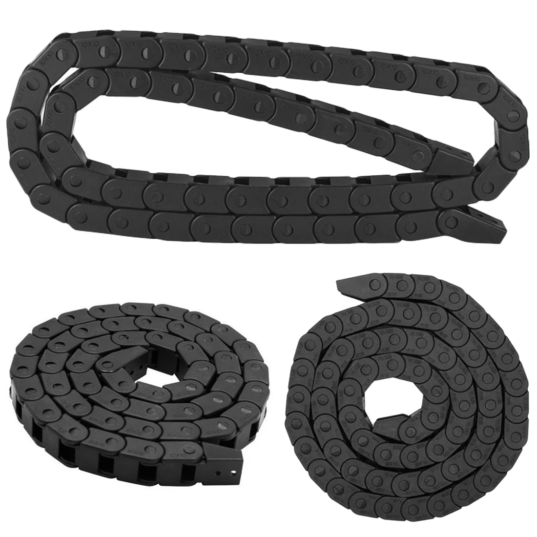 

High Quality 7*15mm Cable Drag Chain Wire Carrier with End Connectors for CNC Router Machine Tools Transmission Chains L1000mm