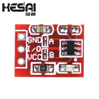 

10Pcs TTP223 Touch Key Switch Module Touching Button Self-Locking/No-Locking Capacitive Switches Single Channel Reconstruction