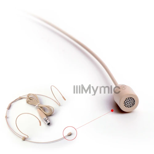 AKG Samson 무선 바디 팩 송신기 용 3 핀 XLR TA3F 커넥터가있는 전문 콘덴서 헤드셋 헤드셋 마이크 2