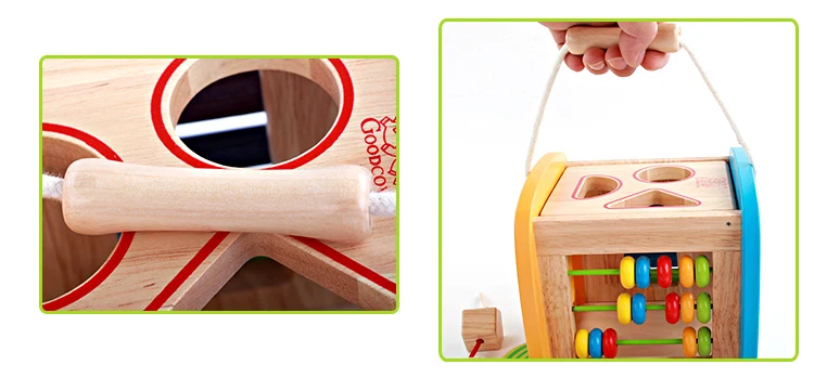 Детские игрушки для детей деревянный классический деревянный мульти фигурный сортер блок для детей подарок juguetes brinquedos