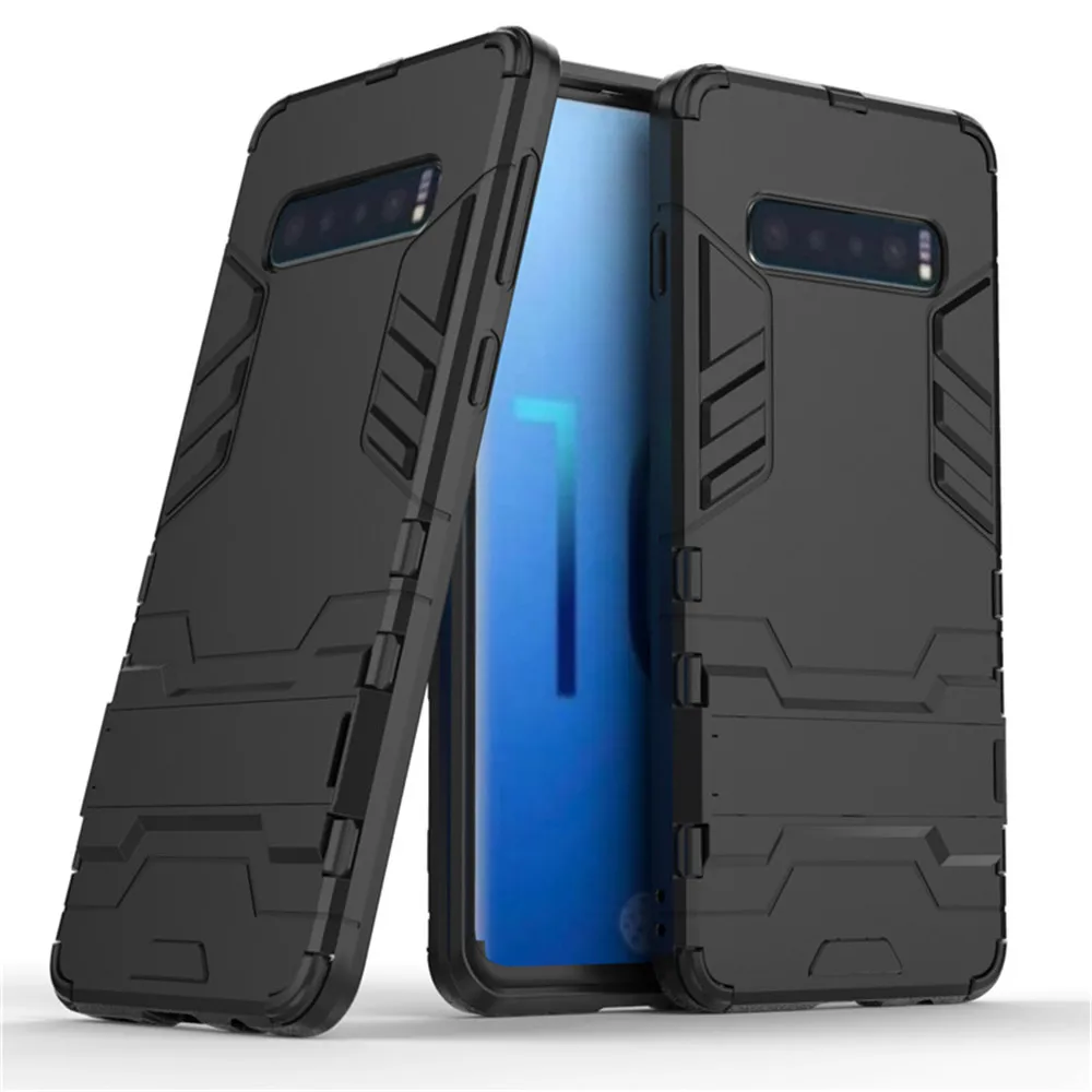 Роскошный армированный чехол для телефона Samsung Galaxy S10 Plus + противоударный с