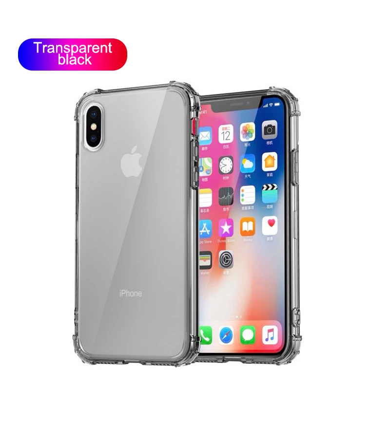 Transparent iPhone case