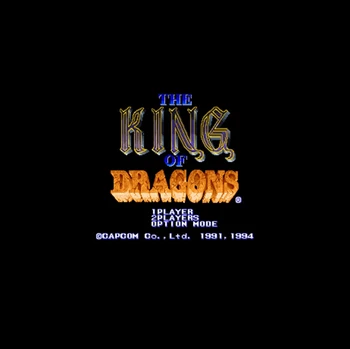 

King of Dragons, The 16 bit Big Gray Game Card For NTSC Game Player Drop Shipping