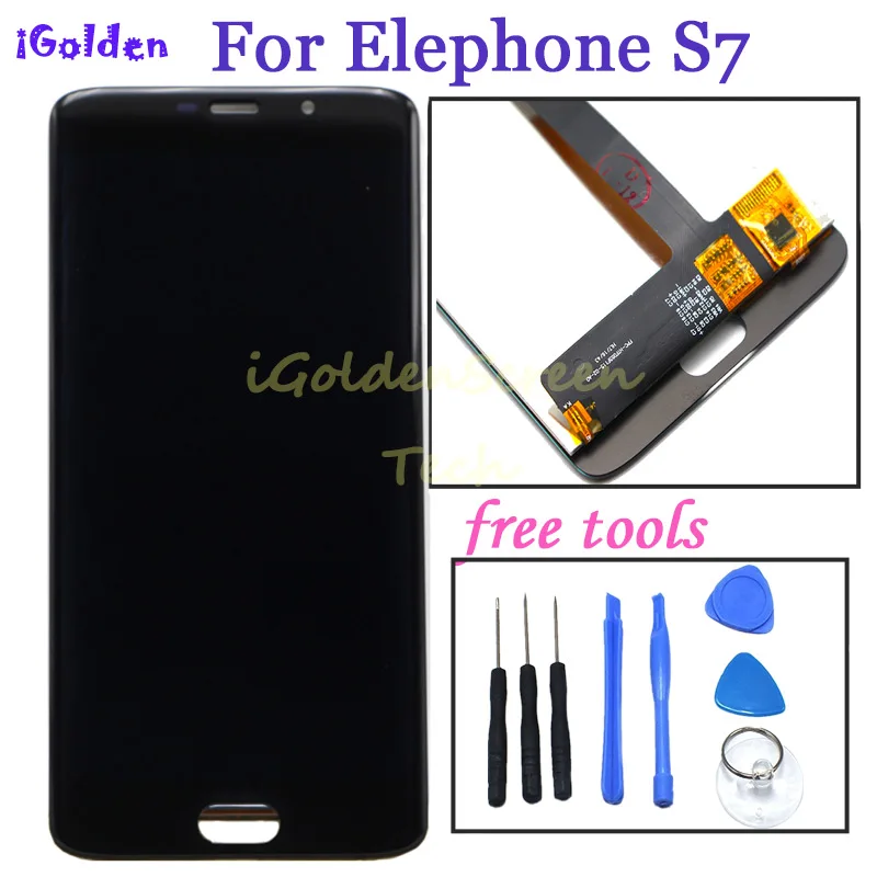 

1920X1080 100% test 5.5 inch Elephone S7 LCD Screen lcd display+Touch Panel Assembly Replacement parts For Elephone S7 LCD