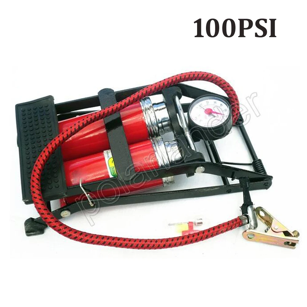 high quality Car pump air compressor Car styling Foot Air Pump 100PSI