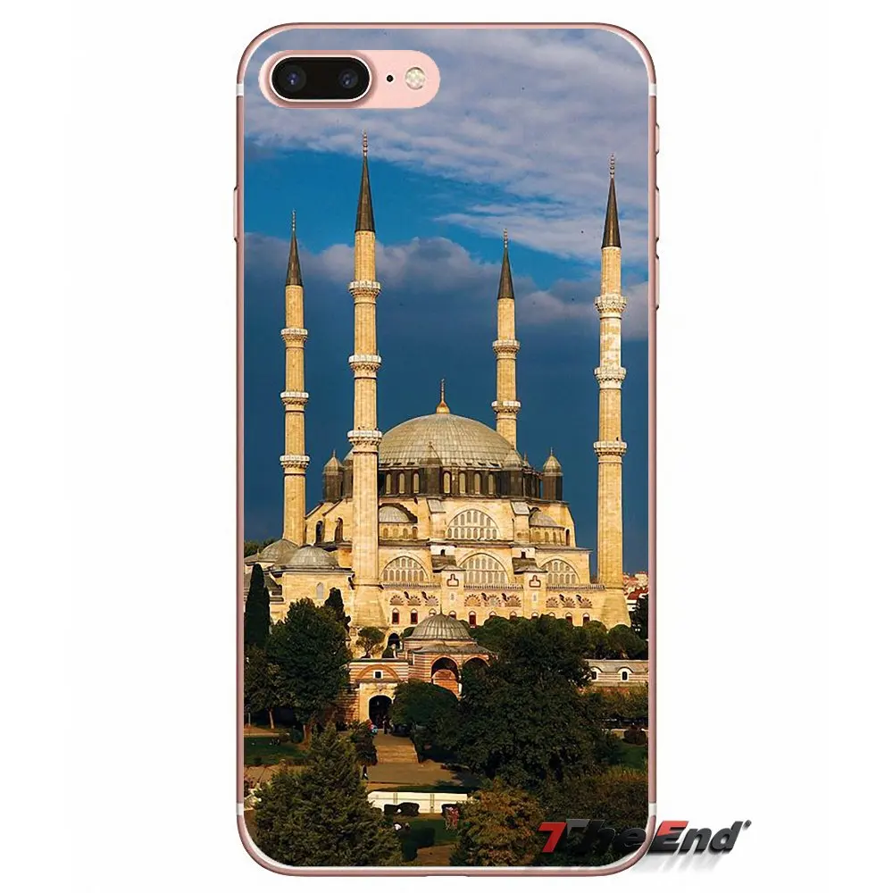 Чехол для iPhone X 4 4S 5 5S 5C SE 6 6S 7 8 Plus Samsung Galaxy J1 J3 J5 J7 A3 A5 2016 2017 Pastel night view scene Turkey City|case plus|for