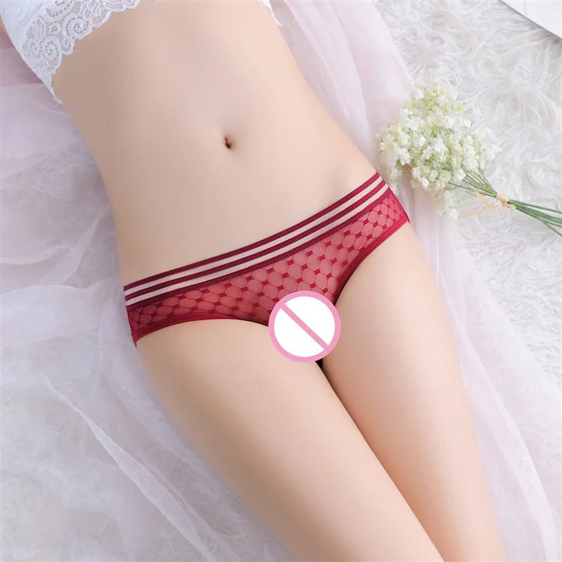 Transparent Mesh Panties Women Ultra-thin Seamless Briefs Charming Underwear Women Breathable Womens Panties Underwear Lingerie (12)