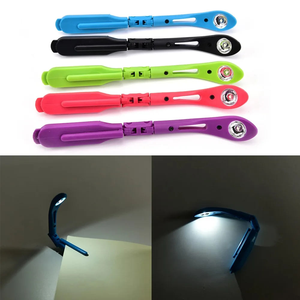 

Mini FlexibleClip-On Bright BookLight LaptopWhite LED BookReading LightFlexible PortableTravel Book ReadingSpot LightLength:14cm