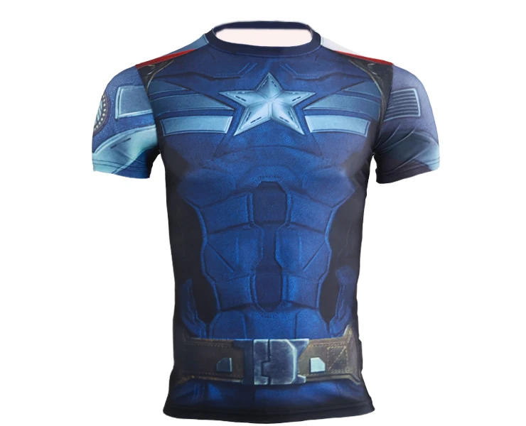 Cody Lundin 2016 Comic Superhero Superman Captain America Logo T Shirt