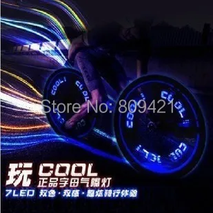 Perfect WholeSale 500pcs/lot Shock and light senser double -sided transform letter Bike Wheel lights Valve Cap light 7LED Free Shipment 0 Perfect WholeSale 500pcs/lot Shock and light senser double -sided transform letter Bike Wheel lights Valve Cap light 7LED Free Shipment 0