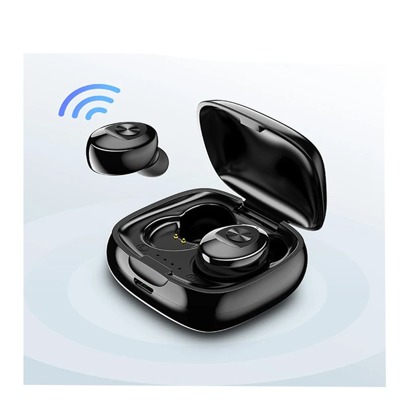 

VBNM Stereo wireless Headset XG12 TWS Bluetooth 5.0 Earbuds HIGH-Fidelity Earphones Sport Handsfree Gaming for all mobile Phone