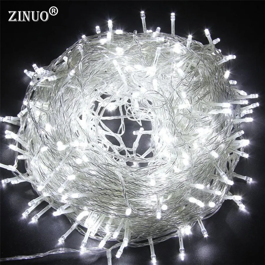 

50M 400 Fairy LED String Light Outdoor Waterproof AC220V 110V Chirstmas String Garland For Xmas Wedding Christmas Party Holiday