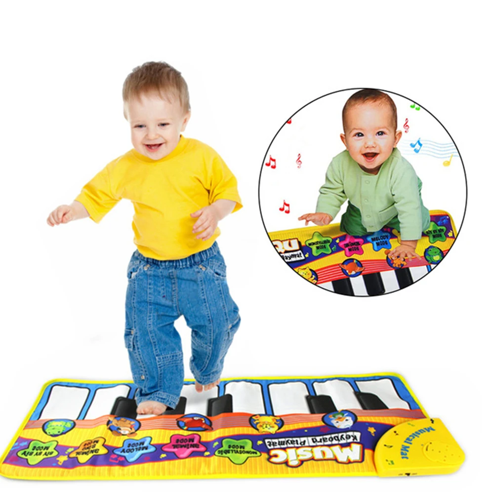

Play Mats Baby Musical Carpet Keyboard Music Play Mat Piano Early Learning Educational Toys for Children Kids Puzzle Gifts