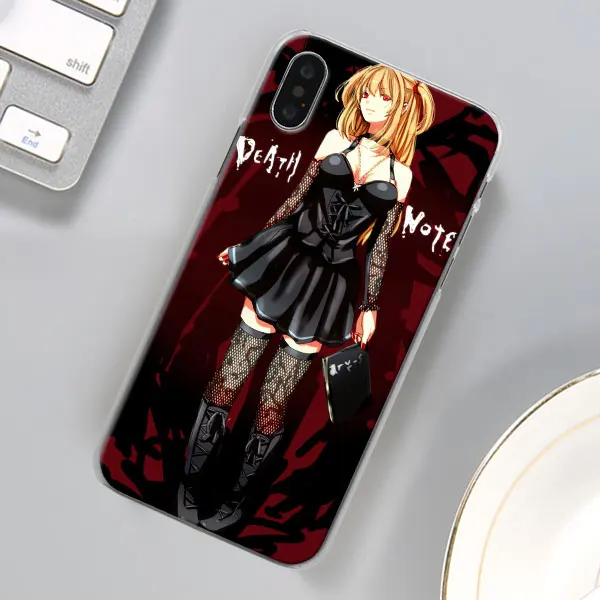 Death Note чехол для телефона для Apple iPhone X XR 7 8 Plus 6 6s Plus XS MAX 11 Pro Max SE чехол для телефона Coque - Цвет: 10