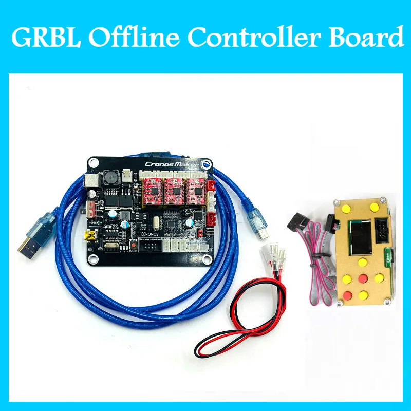 GRBL офлайн 3 оси плата контроллера шаговый двигатель двойная ось Y USB драйвера для