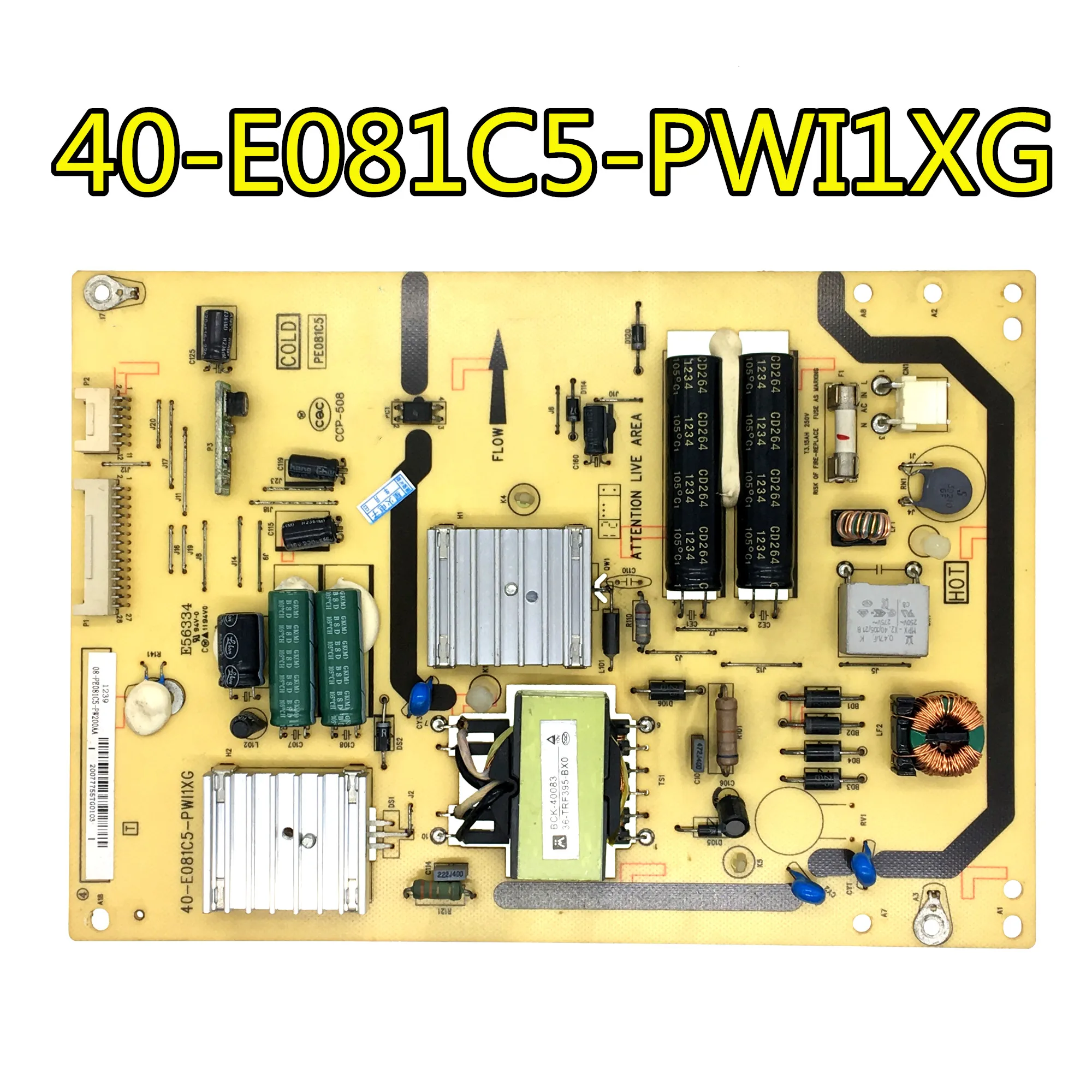 100% тест для платы питания TCL L32E5020E 40-E081C5-PWI1XG PWL1XG | Электроника