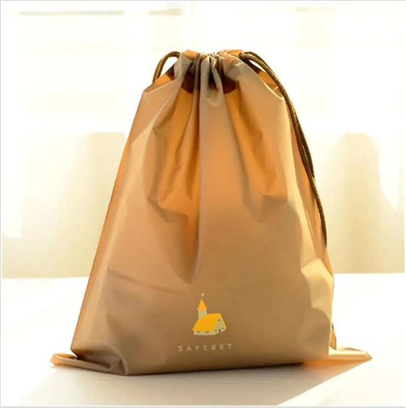 ETya Для женщин мультфильм Drawstring мешок путешествия прозрачные сумки одежда сумка для багажа сумки Водонепроницаемый Костюмы дорожная сумка