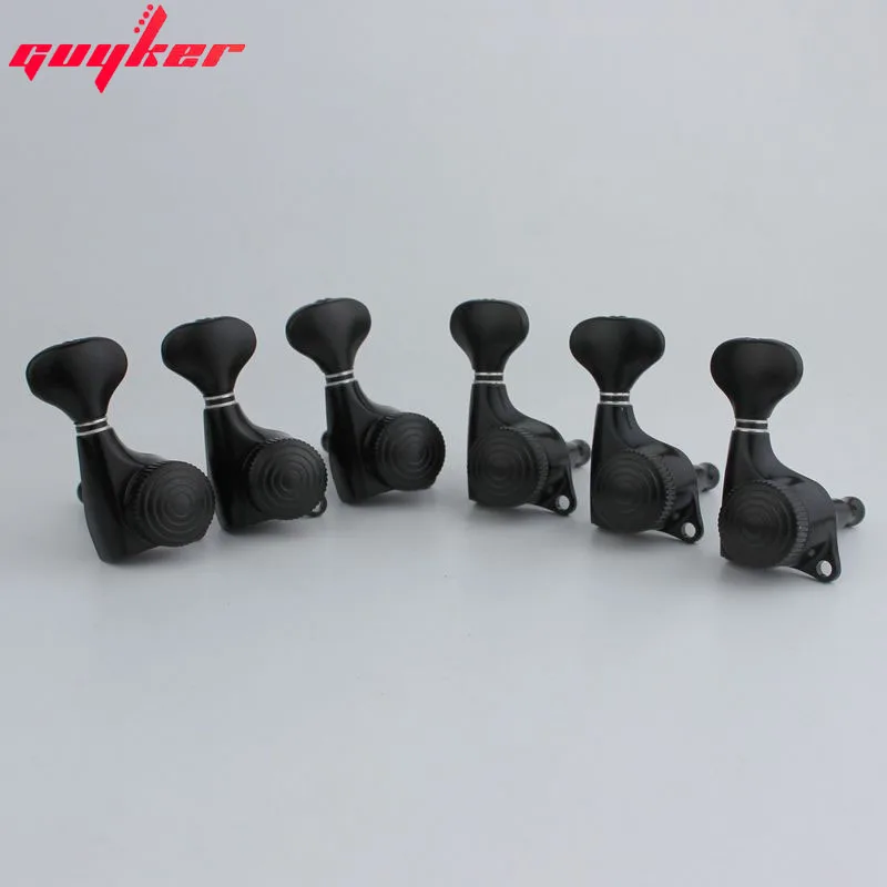 

Black Guitar Locking Tuners 1:20 Lock String Tuning Key Pegs Machine Heads Replacement for ST TL SG LP Style Electric Guitars