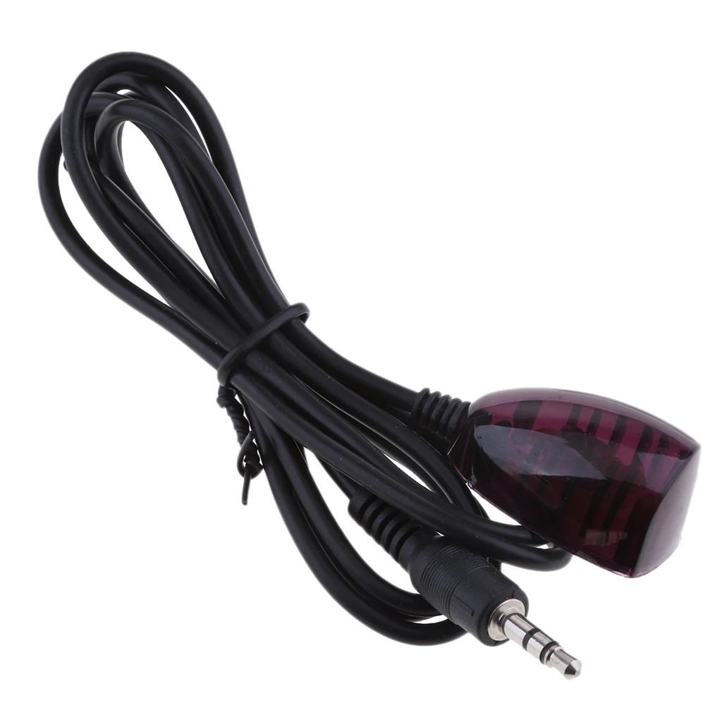 1 Meter IR Emitter Cable 3.5mm Male IR Blaster Receiver Cable for DVB CHD12