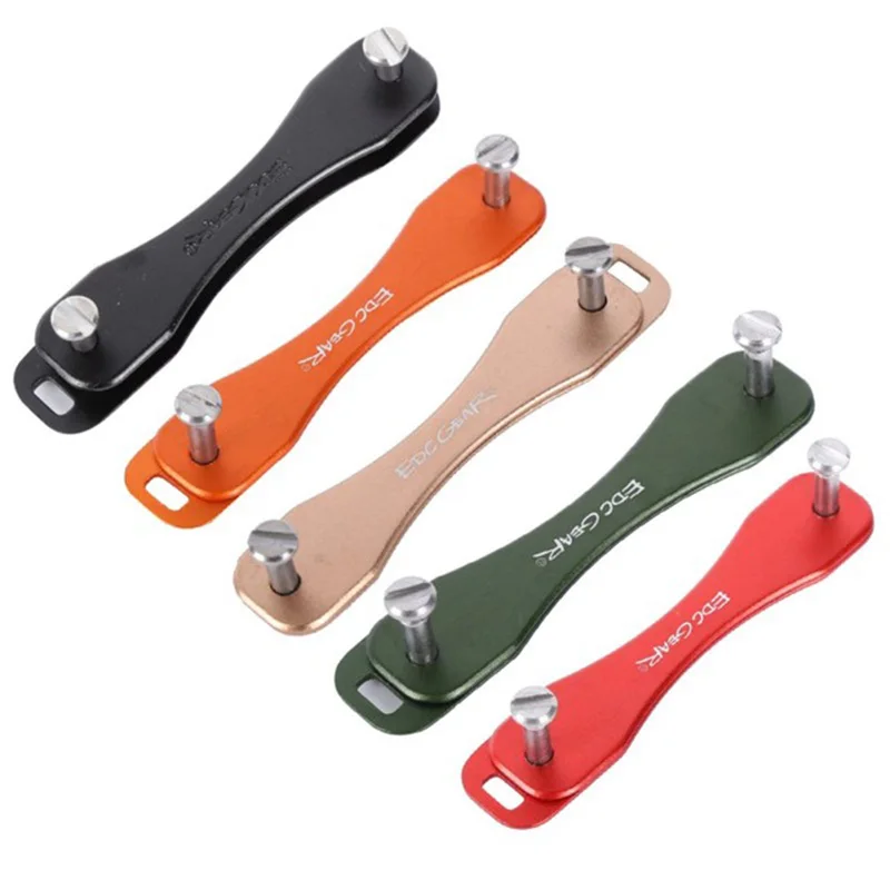 

6 Colors Smart Key Holder Folder Pocket Key Chain Clip EDC Outdoor Camping Key Organizer Equipment Accessories Tourism Tools