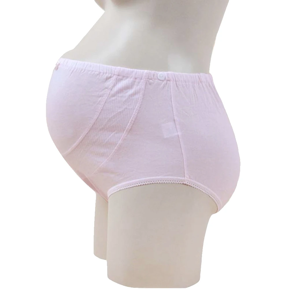 Abdomen Adjustable High Waist Belly Support Panties Maternity Soft Cotton Pregnant Women
