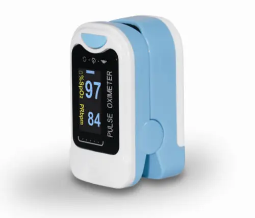 

5 pcs CMS50NA Pulse Oximeter Carrying Case,Neck/Wrist Cord SpO2 and PR value waveform Blood Oxygen Oxymeter