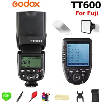 

Godox TT600 GN60 2.4G Wireless X System TTL 1/8000s Flash Speedlite + Xpro-F Transmitter Trigger for Fujifilm Fuji Camera
