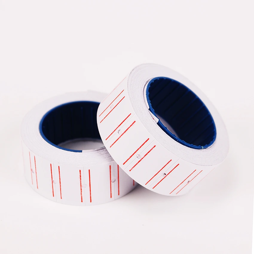 1PC Self Adhesive Price Labels Paper DIY Roll Papers Tag Mark Sticker for Print Price Label Stationery Stickers