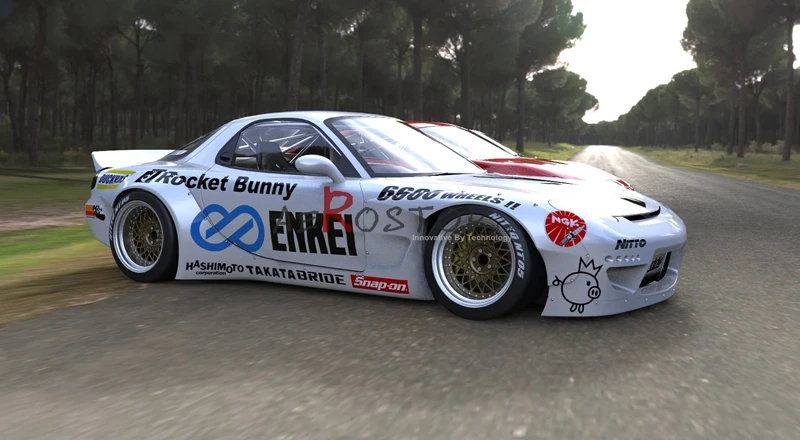 S15 Сильвия ROCKET BUNNY RB широкие аэродинамические стиль переднее крыло FRP