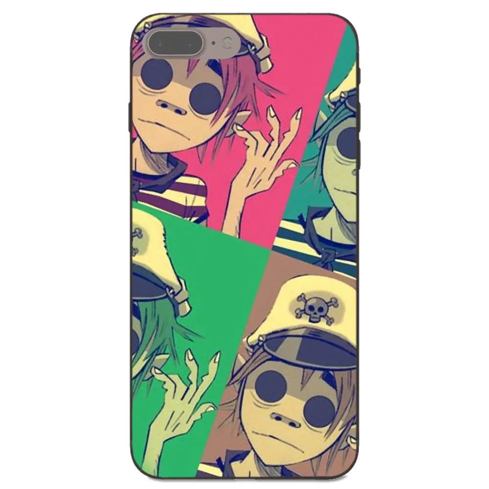 Мягкий ТПУ милый чехол Gorillaz Boat Illust Music для Xiaomi Mi Mix Max Note 2 2S 3 5X 6 6X 8 9 SE A1 A2 Lite Play Pro