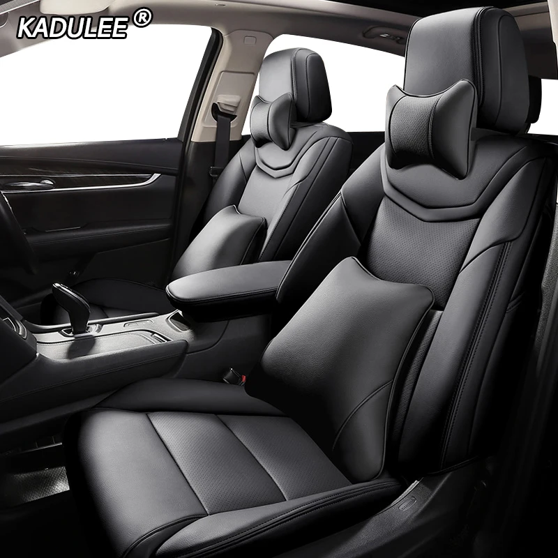 

KADULEE Custom Leather car seat cover For KIA Sportage Optima Cerato Forte Soul RIO K2 K3 K3S K4 K5 KX3 KX5 KX7 KX CROSS covers