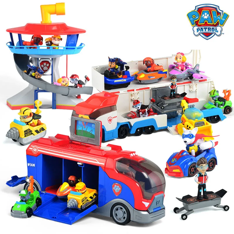 paw patrol rescue bus