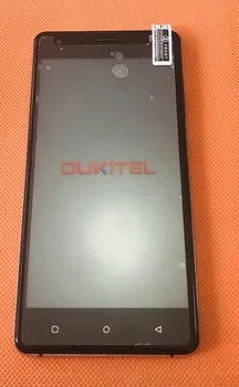 

Used Original LCD Display Screen + Touch Screen + Frame for OUKITEL C5 Pro MTK6737 Quad Core Free shipping