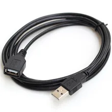 0.8M 1.8M USB 2.0 Male to Female Data Sync Charger Extension Cable