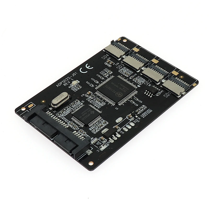 Оптовая продажа Micro SD TF SATA SSD 1 8 разъем RAID Корпус коннектор | Компьютеры и офис