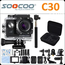 SOOCOO C30 NTK96660 4K Wifi Action Camera Gyro Diving 20MP 1080P/60FPS Full HD 170 Degree Waterproof 30m Mini Sports Action Cam