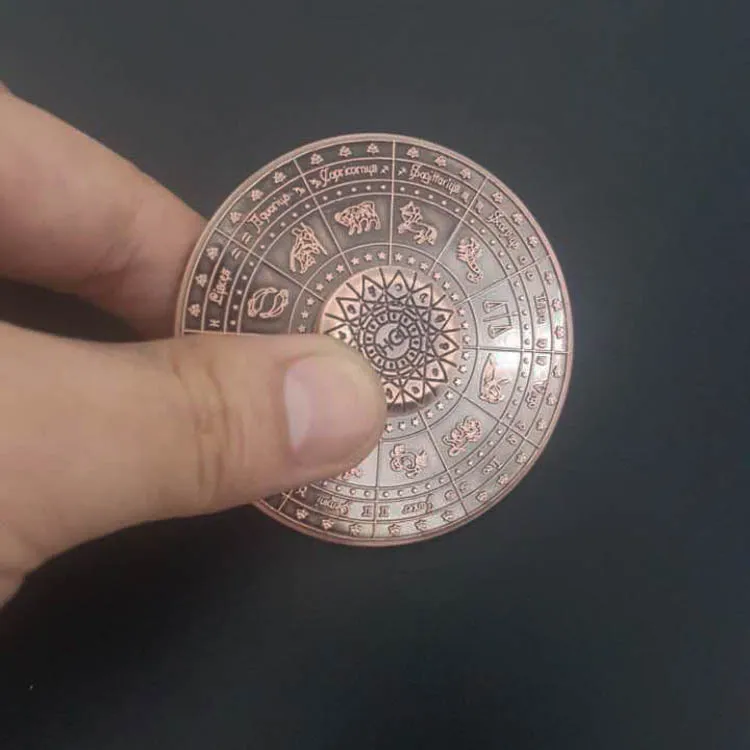 2017 New Cool Vintage Egypt Twelve Constellations Alien UFO Fid